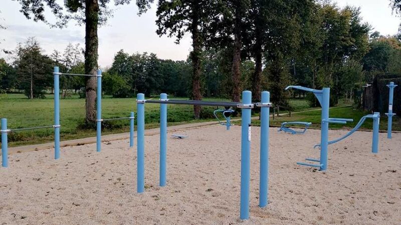 Pour les #sportifs belle Fit'Training installée sur la Plaine Launay Geffroy ! Cet espace est idéal pour rester #actifs et s'entrainer en #pleinair FitPark