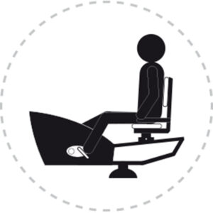 PictoMouv - CT0111AC Velo Semi-Couche avec Chargeur USB - FitPark Pictogramme de mouvement destiné à guider l'utilisateur pour la bonne utilisation des équipements FitPark et la réalisation correcte des exercices.