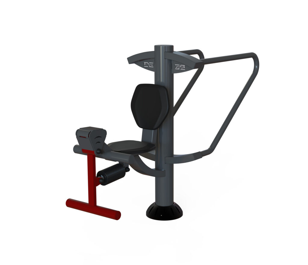 RENDU HD - M0319 - DUO BARRES PARALLELES QUADRISEAT - FITPARK