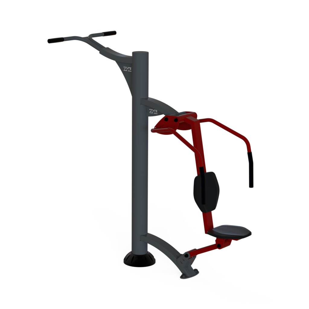 RENDU HD - M0322 - DUO POUSSEUR TRACTION BRAS - FITPARK