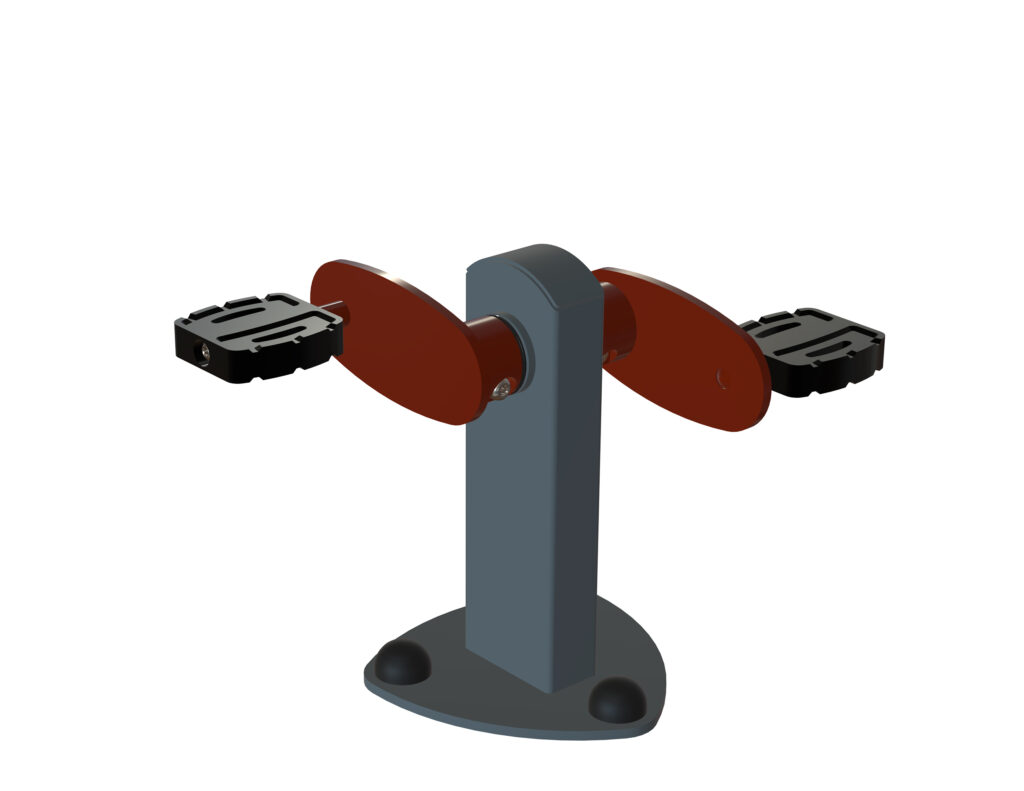 RENDU HD - MU4010 - PEDALIER - FITPARK RENDU HD - MU4010 - PEDALIER - FITPARK