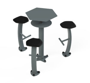 RENDU HD - MU6010 - MU6011 - GUERIDON ET TABOURET HAUTS - FITPARK RENDU HD - MU6010 - MU6011 - GUERIDON ET TABOURET HAUTS - FITPARK
