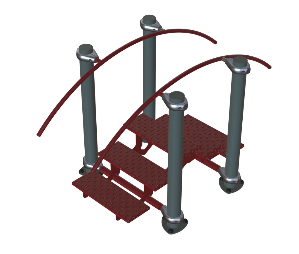 RENDU HD - PMS0803 - ESCALIER PONT - FITPARK