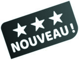 Stamp - Nouveau noir - FitPark Stamp Nouveau - indication de la nouveauté FitPark