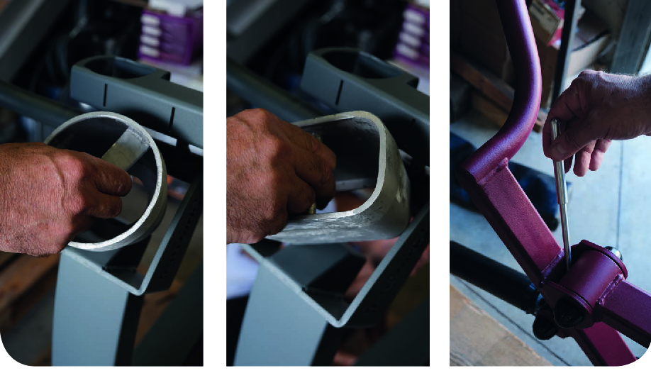 Presentation - Norme et conformite - Gabarits test coincements - FitParkFitPark Presentation - Norme et conformite - 3 photos des Gabarits test coincements - FitPark