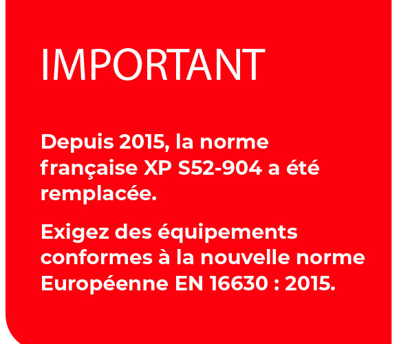 Presentation - Norme et conformite - Pave important - FitParkFitPark Presentation - Norme et conformite - Pave important Depuis 2015, la norme française XP S52-904 a ete remplacee. Exigez des equipements conformes à la nouvelle norme Europeenne EN 16630 : 2015 - FitPark
