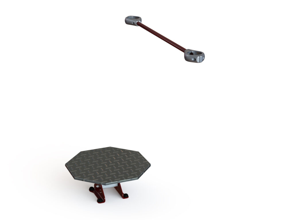 RENDU HD - EXO-E0401 - PLATEAU D'EQUILIBRE - FITPARK