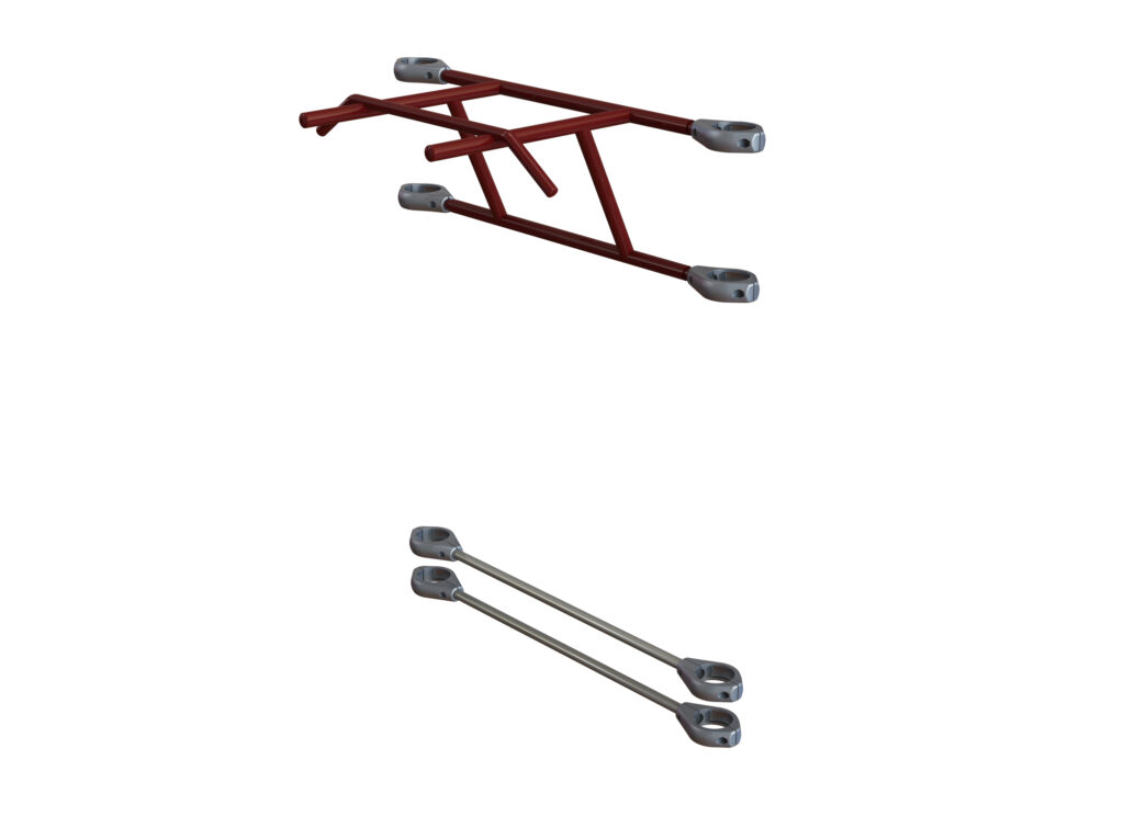 RENDU HD - EXO-M1144 - BARRE DE TRACTION DEPORTEE AVEC BARRES D'APPUI - FITPARK