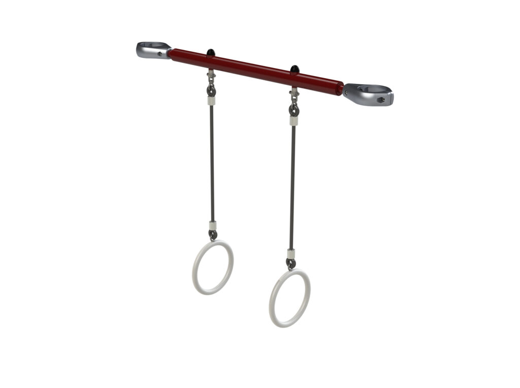 RENDU HD - EXO-M1180 - BARRE AVEC ANNEAUX TRAINING - FITPARK