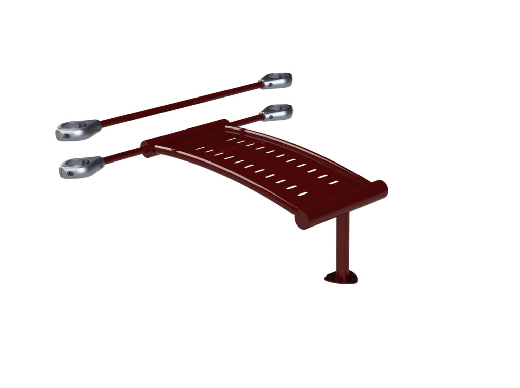 RENDU HD - EXO-M1305HC - PLANCHE ABDO HORIZONTALE - FITPARK