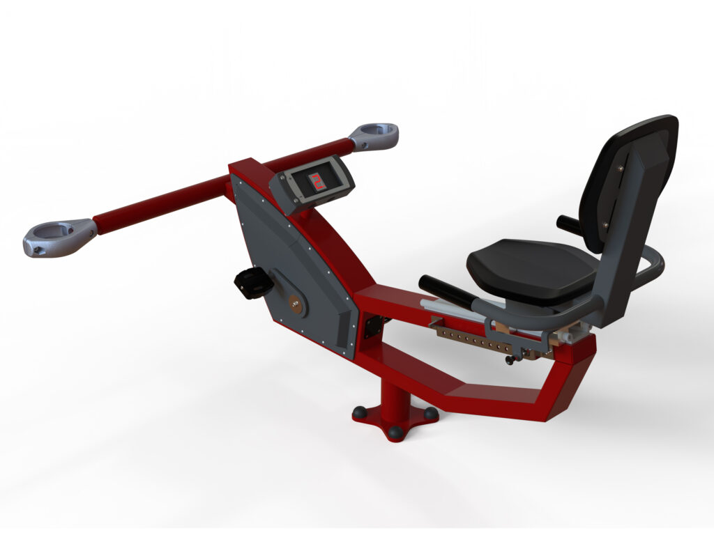 RENDU HD - EXO-RCT0111SEC - VELO SEMI COUCHE REGLAGE PAR IMPULSION - FITPARK