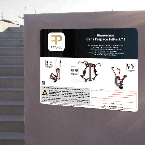 RENDU HD - SIGNALISATION ET ACCESSOIRES FBE - A0501A - PIG MURAL FBE - FITPARK