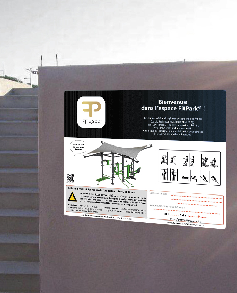 RENDU HD - SIGNALISATION ET ACCESSOIRES FST - A0501A - PIG MURAL FST - FITPARK