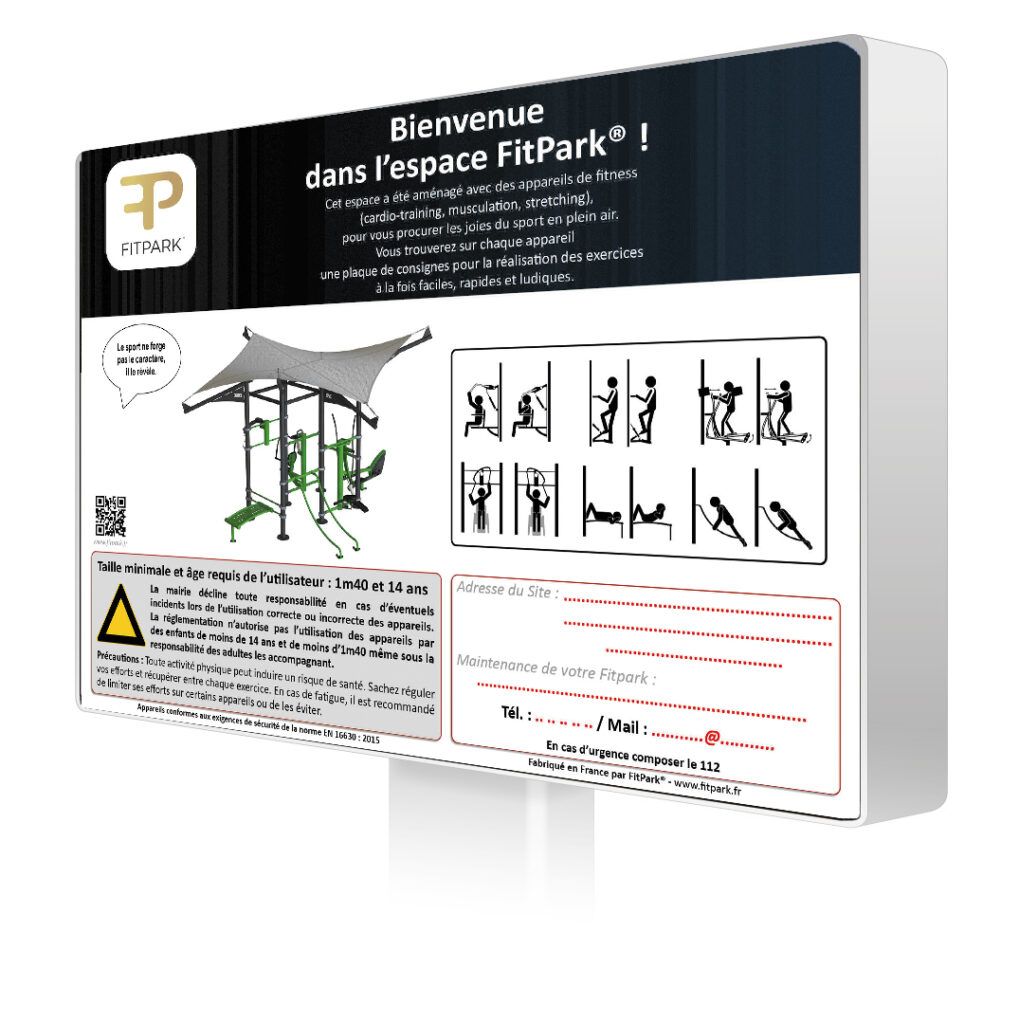 RENDU HD - SIGNALISATION ET ACCESSOIRES FST - A0501C - PIG SUR POTEAU FST - FITPARK