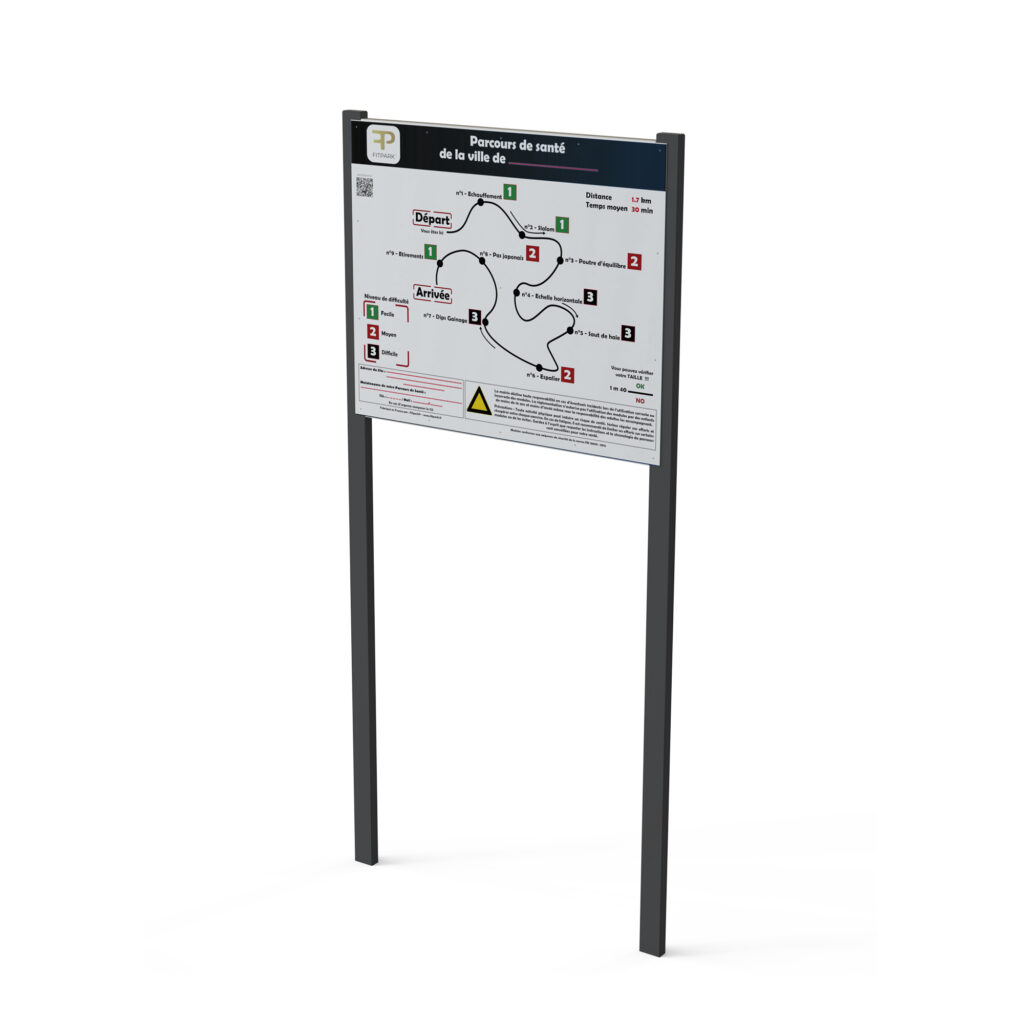 RENDU HD - SIGNALISATION PDS - A0601D - PANNEAU DEPART PDS-FITPARK RENDU HD - SIGNALISATION PDS - A0601D - PANNEAU DEPART PDS-FITPARK