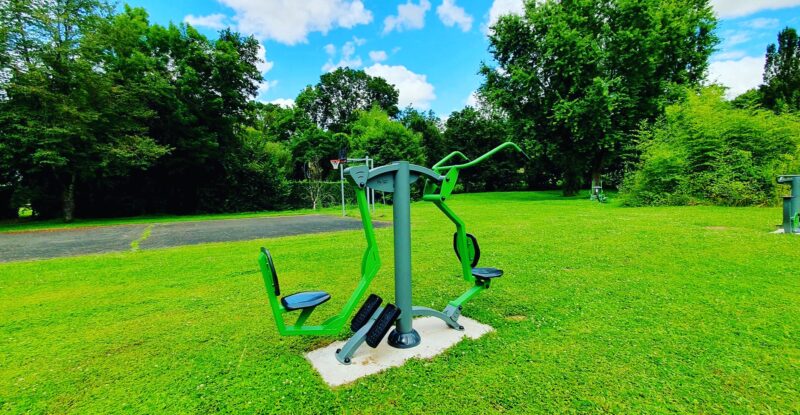 Panneau d'information Montgivray Cardio Musculation Stretching Fitpark