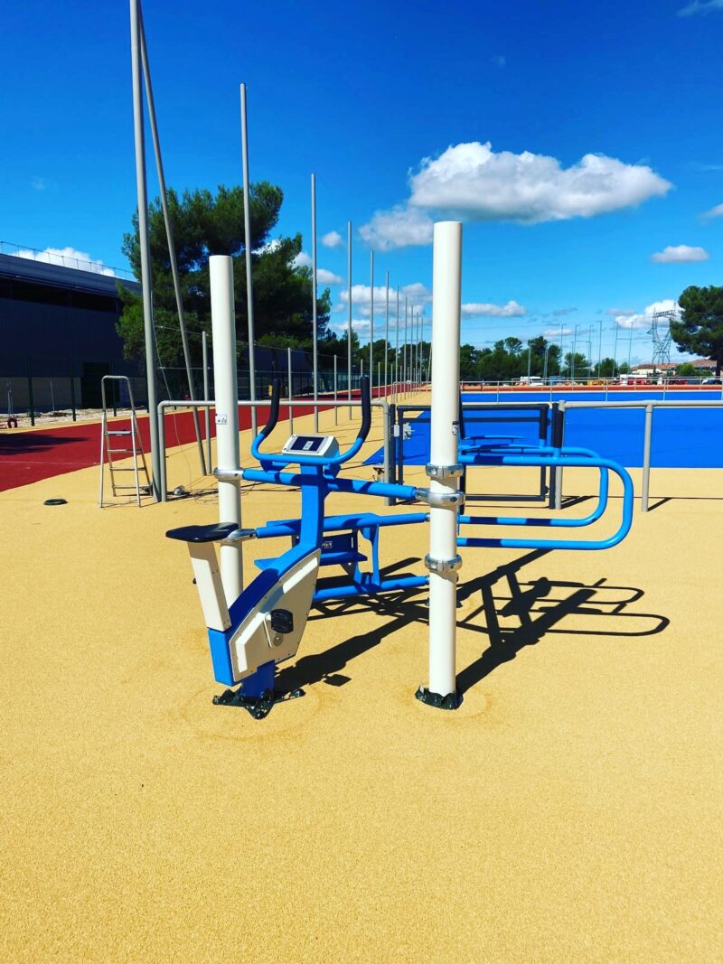 Fit’Station Training Vélo Reglage Impulsion Dips Double Step Fitpark Fit'Station Training Vélo Reglage Impulsion Dips Double Step Fitpark