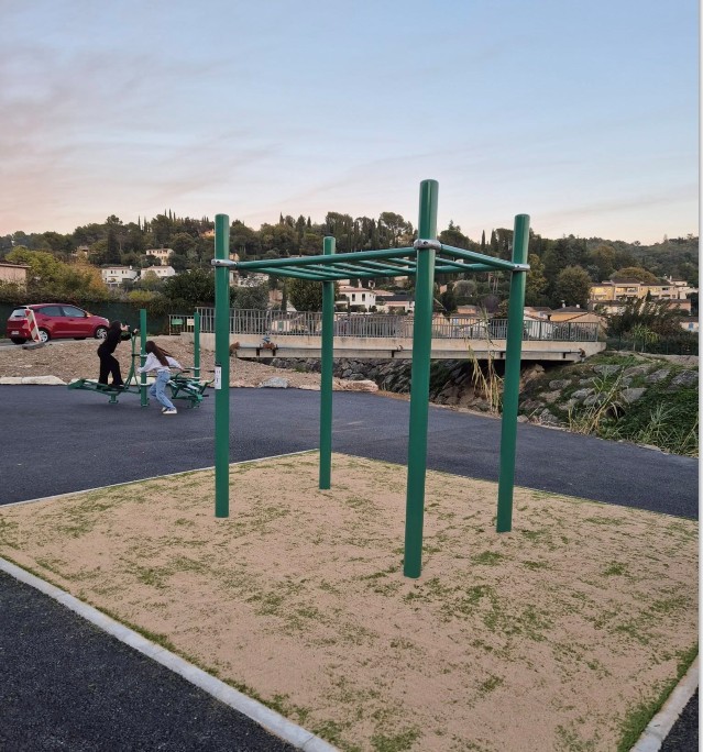 Fitpark Auribeau 2 Echelle Horizontale Street Workout Fitpark